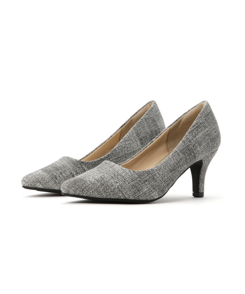 ALETTA(アレッタ)の「ALETTA-アレッタ- 究極のプレーンパンプス -ポインテッド-(パンプス・レディース・シルバーグレー/ブラック/グレイッシュベージュ/ライトピンク/ブラック系その他/ライトグレー/ネイビー/アッシュブラウン/ライトブルー/ベージュ系その他/グレー系その他/クリアブラック/ベージュ/ピンクベージュ/グレー/シルバー/インディゴブルー/サンドベージュ/モカ/杢グレー/サーモンピンク/ブルー系その他/ローズ/ライトベージュ/ライトブラウン/バーガンディー/ミックスグレー/ダークネイビー/ブラウン/ダークグリーン/シルバー系その他/その他/ダークブラウン/スモークピンク/エメラルド/ブラウン系その他/グレー系その他2/ナチュラル/ブラック系/トップグレー・23.5cm/24.5cm/22.0cm/26.0cm/23.0cm/25.0cm/22.5cm/25.5cm/24.0cm/21.5cm)」の8枚目の写真