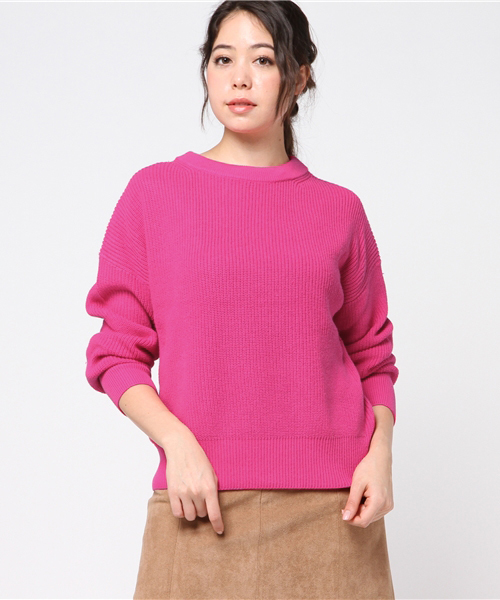  JEANS ピンクセーター セール】アゼニット プルオーバー◇（ニット/セーター）｜IENA（イエナ