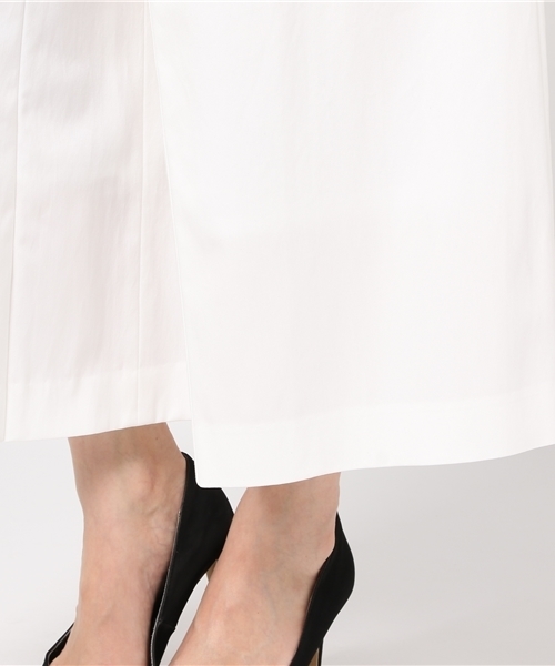 GUILD PRIME（ギルドプライム）の「【GUILD PRIME】WOMENS インサイドプリーツワイドパンツ（その他パンツ・レディース・ホワイト・34/36）」の8枚目の写真