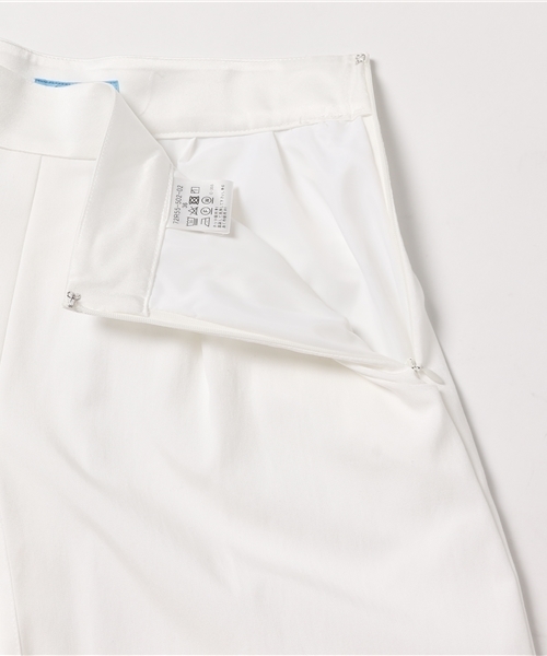 GUILD PRIME（ギルドプライム）の「【GUILD PRIME】WOMENS インサイドプリーツワイドパンツ（その他パンツ・レディース・ホワイト・34/36）」の9枚目の写真