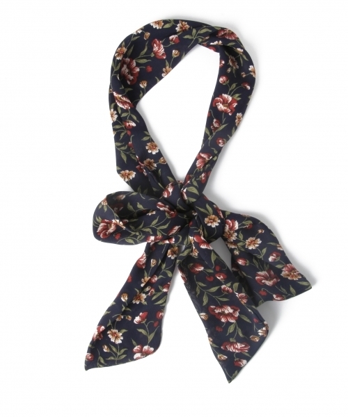 studio CLIP（スタディオクリップ）の「【新色追加】細幅マルチスカーフ（ストール/ショール・レディース・キャメル/ネイビー/アイボリー/ブラック/その他1/マスタード・FREE）」の6枚目の写真