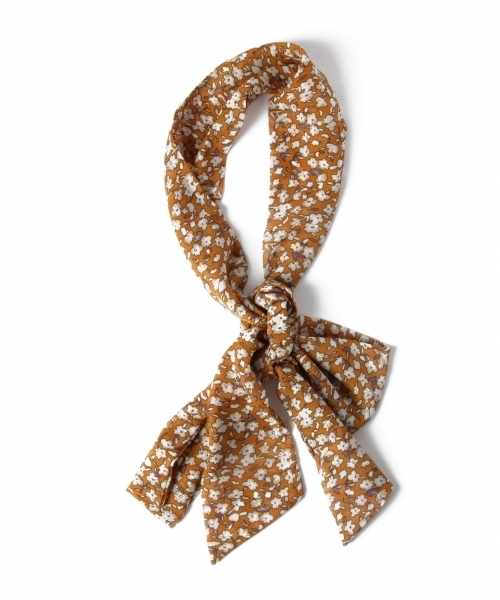 studio CLIP（スタディオクリップ）の「【新色追加】細幅マルチスカーフ（ストール/ショール・レディース・キャメル/ネイビー/アイボリー/ブラック/その他1/マスタード・FREE）」の5枚目の写真