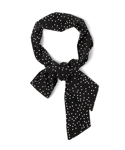 studio CLIP（スタディオクリップ）の「【新色追加】細幅マルチスカーフ（ストール/ショール・レディース・キャメル/ネイビー/アイボリー/ブラック/その他1/マスタード・FREE）」の2枚目の写真