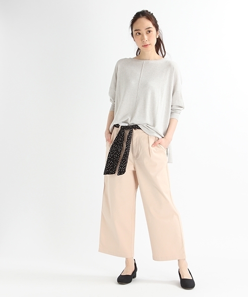 studio CLIP（スタディオクリップ）の「【新色追加】細幅マルチスカーフ（ストール/ショール・レディース・キャメル/ネイビー/アイボリー/ブラック/その他1/マスタード・FREE）」の14枚目の写真