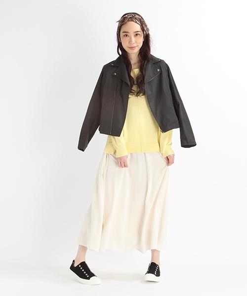 studio CLIP（スタディオクリップ）の「【新色追加】細幅マルチスカーフ（ストール/ショール・レディース・キャメル/ネイビー/アイボリー/ブラック/その他1/マスタード・FREE）」の19枚目の写真