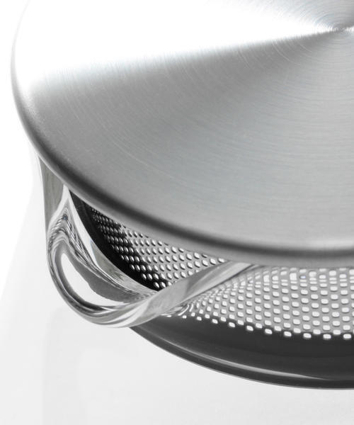 Afternoon Tea（アフタヌーンティー）の「ワンタッチ耐熱ティーポット 460ml（食器・レディース・クリア・ONE SIZE）」の2枚目の写真