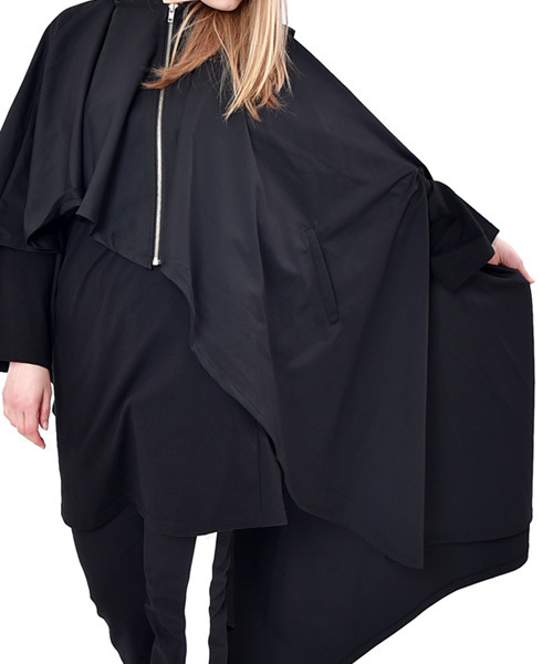 ankoROCK (アンコロック) ダッフルマントコート ブラック 黒 ankoROCK アンコロック メンズ レディース ユニセックス 服