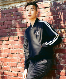 HYSTERIC GLAMOUR | HYS SOUNDS プリント 2ラインラグランジャケット(ブルゾン)