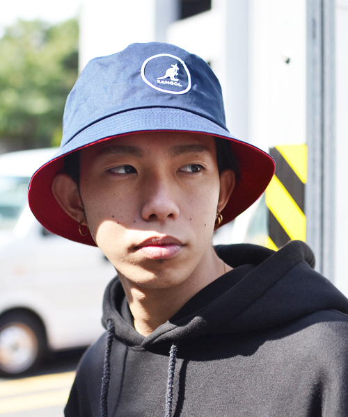 KANGOL（カンゴール）の「【KANGOL】SMU COTTON BUCKET / 【カンゴール】コットン バケット（ハット・メンズ・ホワイト/ブラック/ネイビー/レッド・LARGE）」の11枚目の写真