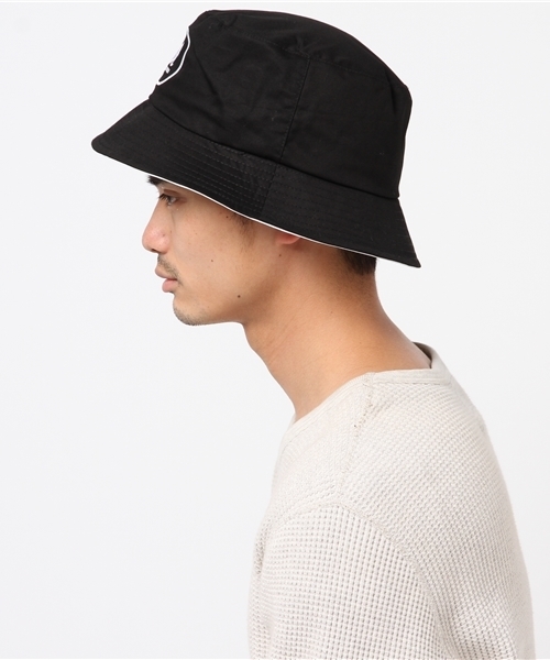 KANGOL（カンゴール）の「【KANGOL】SMU COTTON BUCKET / 【カンゴール】コットン バケット（ハット・メンズ・ホワイト/ブラック/ネイビー/レッド・LARGE）」の5枚目の写真