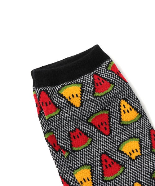 カヤ（カヤ）の「【カヤ】“涼しさ、さらり” 鹿の子編み足袋くつ下 短丈23～25cm（ソックス/靴下・レディース・ホワイト×ピンク/ダークブルー/ブラック×レッド/ホワイト×グリーン/ライトブルー・FREE）」の12枚目の写真