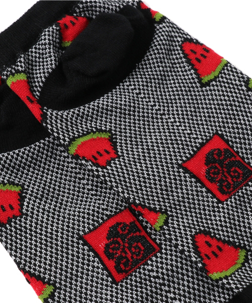 カヤ（カヤ）の「【カヤ】“涼しさ、さらり” 鹿の子編み足袋くつ下 短丈23～25cm（ソックス/靴下・レディース・ホワイト×ピンク/ダークブルー/ブラック×レッド/ホワイト×グリーン/ライトブルー・FREE）」の14枚目の写真