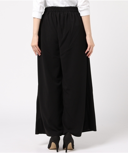 Re:EDIT(リエディ)の「薄手ポンチフロントタックワイドパンツ(その他パンツ・レディース・ブラック/ブラウン/レッド/ブルーグリーン/パープル/ネイビー/グリーン・MEDIUM/LARGE)」の10枚目の写真