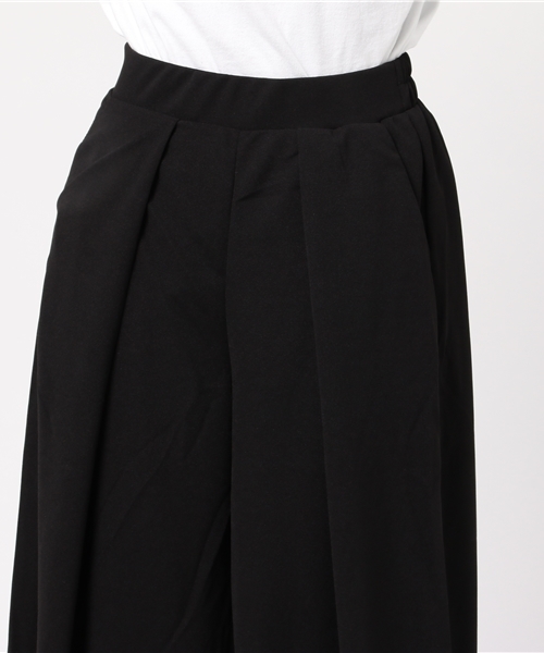 Re:EDIT(リエディ)の「薄手ポンチフロントタックワイドパンツ(その他パンツ・レディース・ブラック/ブラウン/レッド/ブルーグリーン/パープル/ネイビー/グリーン・MEDIUM/LARGE)」の11枚目の写真