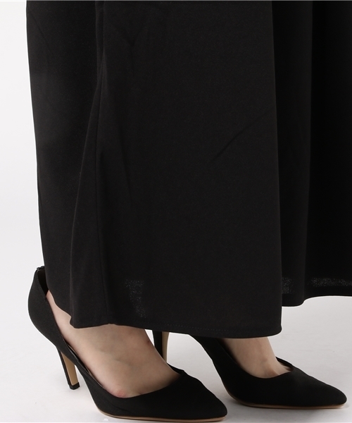 Re:EDIT(リエディ)の「薄手ポンチフロントタックワイドパンツ(その他パンツ・レディース・ブラック/ブラウン/レッド/ブルーグリーン/パープル/ネイビー/グリーン・MEDIUM/LARGE)」の14枚目の写真