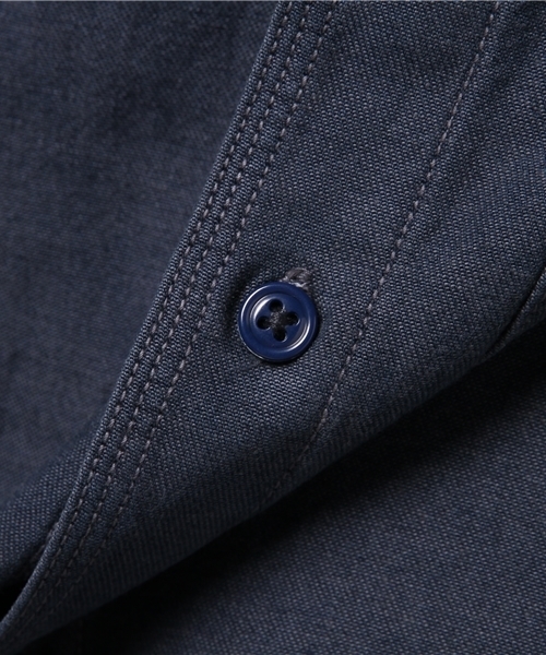 SAVE KHAKI UNITED(セーブカーキユナイテッド)の「HOMEWORK Denim Overshirt #(シャツ/ブラウス・メンズ・ダークブルー・LARGE/MEDIUM/SMALL/X-SMALL)」の8枚目の写真