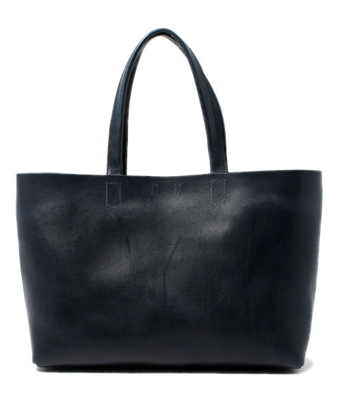 良品 SLOW Lui's トートバッグ ネイビー オールレザー A4可能 良品