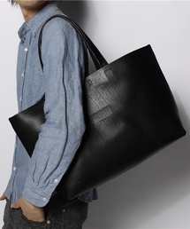 良品　SLOW Lui's トートバッグ　ネイビー　オールレザー　A4可能 良品 SLOW Lui's トートバッグ ネイビー オールレザー A4可能 良品