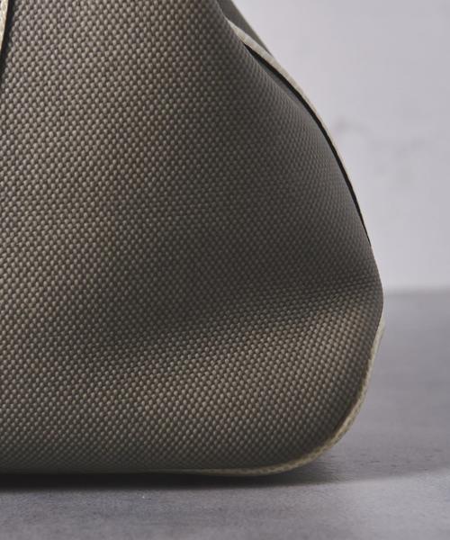 TOFF&LOADSTONE（トフアンドロードストーン）の「＜TOFF&LOADSTONE（トフアンドロードストーン）＞ 4261 キャンバス バッグ（トートバッグ・レディース・ブラック/グレー・FREE）」の7枚目の写真