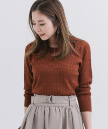 URBAN RESEARCH Sonny Label | Sonny Label ウォッシャブルウールケーブルプルオーバ(ニット/セーター)