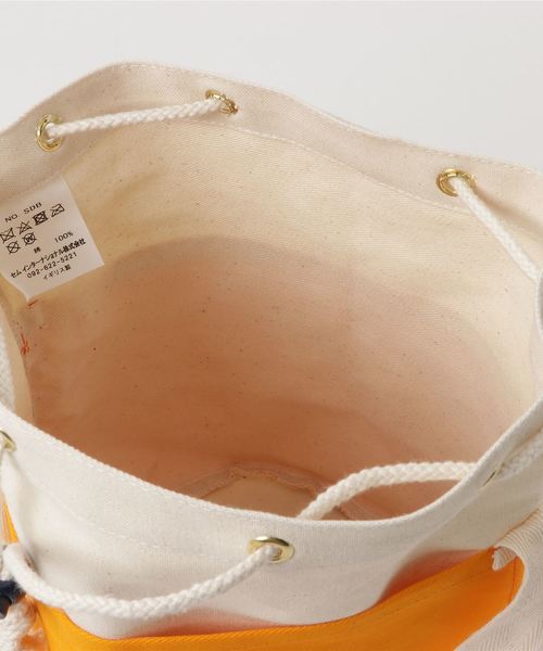 THE SMOCK SHOP（ザスモックショップ）の「 【THE SMOCK SHOP /スモック･ ショップ】 キンチャク ショウ#（ショルダーバッグ・レディース・イエロー/ボルドー/アイボリー/グリーン・FREE）」の7枚目の写真