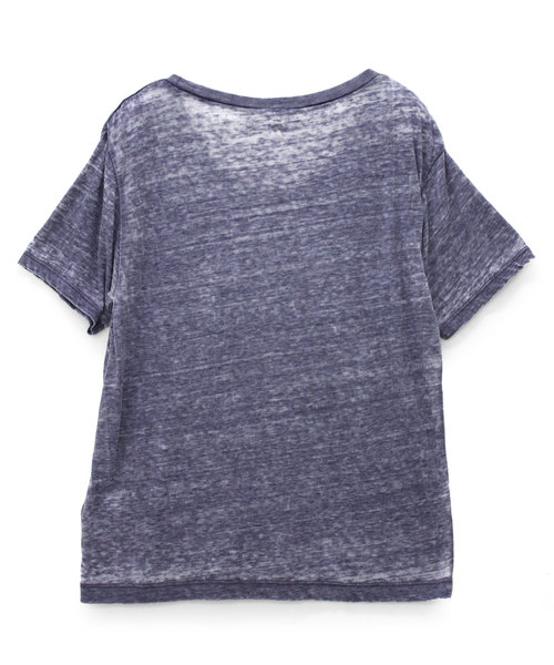 RNA（アールエヌエー）の「M0997 ボーンバーガーオパールウォッシュTシャツ（Tシャツ/カットソー・レディース・ホワイト/パープル/ピンク・MEDIUM）」の5枚目の写真