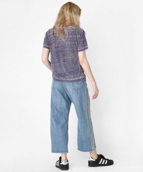 RNA（アールエヌエー）の「M0997 ボーンバーガーオパールウォッシュTシャツ（Tシャツ/カットソー・レディース・ホワイト/パープル/ピンク・MEDIUM）」の22枚目の写真