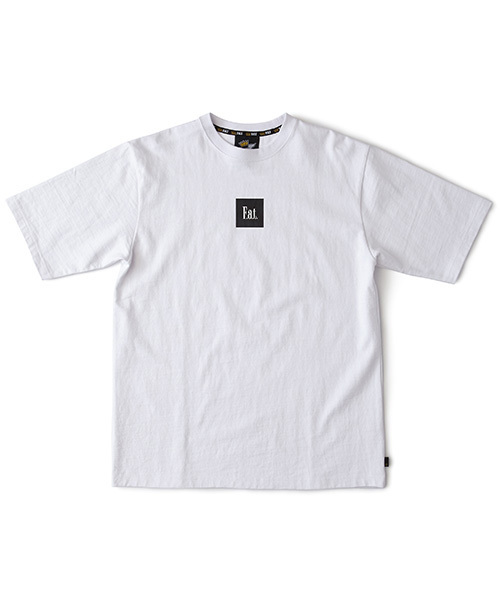 FAT(エフエイティー)の「I.D. Tee(Tシャツ/カットソー・メンズ・ホワイト/ブラック/パープル/ターコイズブルー/イエロー/ピンク/グレー・SKINNY(L)/FAT(XL)/JUMBO(XXL)/TITCH(M))」の2枚目の写真