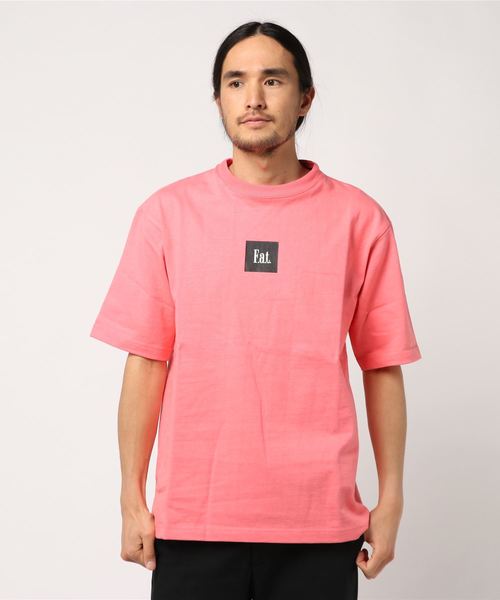 FAT(エフエイティー)の「I.D. Tee(Tシャツ/カットソー・メンズ・ホワイト/ブラック/パープル/ターコイズブルー/イエロー/ピンク/グレー・SKINNY(L)/FAT(XL)/JUMBO(XXL)/TITCH(M))」の8枚目の写真