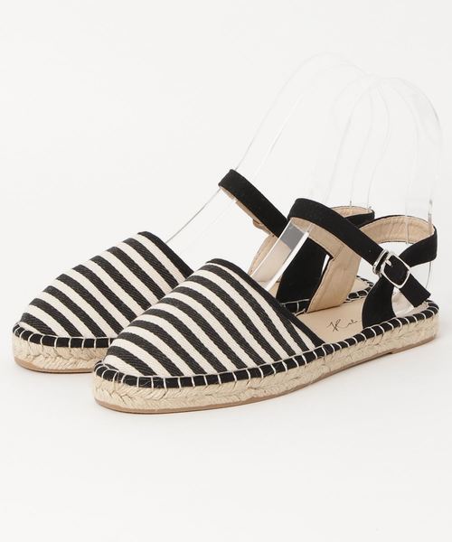KOBE LETTUCE(コウベレタス)の「アンクルストラップ付ラウンドトゥジュートソールエスパドリーユサンダル(サンダル・レディース・ブラック系その他2/ブラック系その他/ホワイト/レッド/ネイビー/ホワイト系その他・L/LL/M/S)」の11枚目の写真