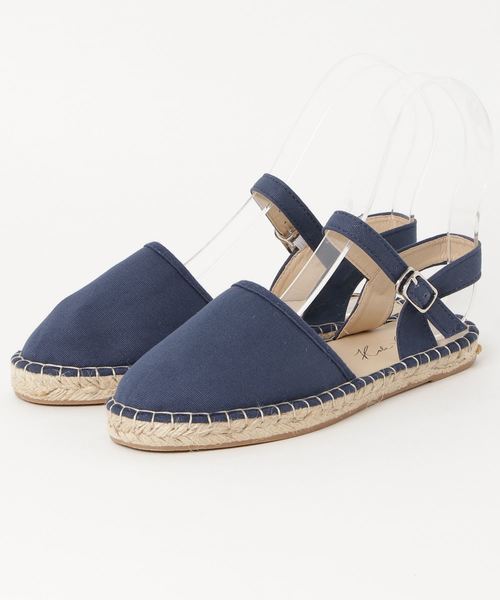 KOBE LETTUCE(コウベレタス)の「アンクルストラップ付ラウンドトゥジュートソールエスパドリーユサンダル(サンダル・レディース・ブラック系その他2/ブラック系その他/ホワイト/レッド/ネイビー/ホワイト系その他・L/LL/M/S)」の12枚目の写真