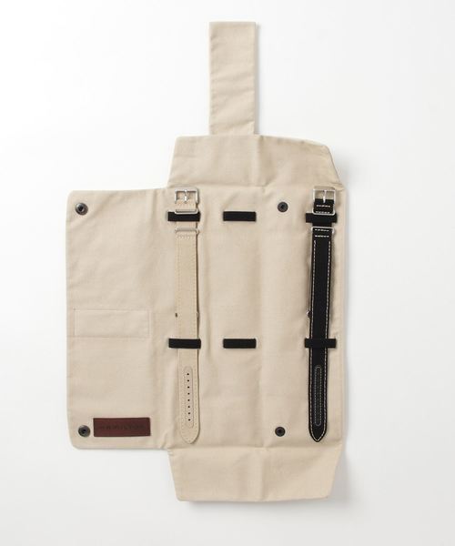 HAMILTON（ハミルトン）の「HAMILTON [ハミルトン] 腕時計 Khaki Field （カーキ フィールド）  メカニカル 機械式 38MM キャンバスベルト グリーン×グリーン（アナログ腕時計・メンズ・ダークグリーン・MEDIUM）」の10枚目の写真