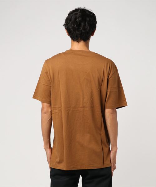 Carhartt WIP（カーハートダブリューアイピー）の「S/S POCKET T-SHIRT（Tシャツ/カットソー・メンズ・ヘザーグレー/ホワイト/カーキ/エメラルド/パープル/ブラック/ネイビー/バーガンディー/オレンジ/ブラウン・MEDIUM/LARGE/SMALL/X-LARGE/X-SMALL/XX-LARGE）」の12枚目の写真