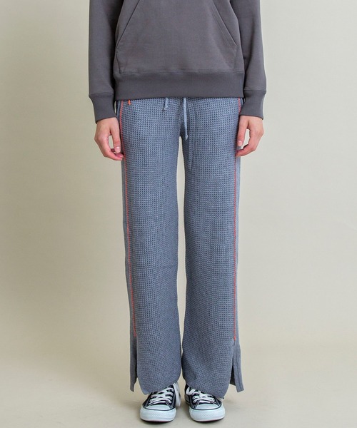 CINOH（チノ）の「【CINOH】STUDIOUS別注　ニットワッフルPT（その他パンツ・レディース・ブラック/グレー・36）」の14枚目の写真