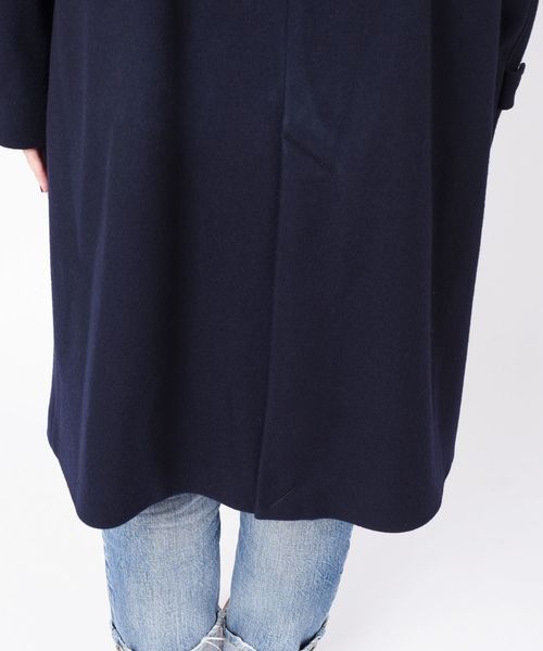 liflattie ships(リフラティ シップス)の「liflattie ships:メルトンシングルコート◇(チェスターコート・レディース・ネイビー/オリーブ/ピンク・SMALL/MEDIUM)」の8枚目の写真