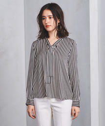 UNITED ARROWS UBCE P ストライプ カシュクール ブラウス UNITED ARROWS（ユナイテッドアローズ）の「UBCB ロンドン