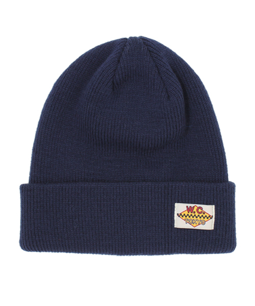 WC(ダブル シー)の「wc/アクリルニットCAP(ニットキャップ/ビーニー・レディース・ホワイト/ブラック/ライトグレー/ブルー/ネイビー/レッド/ワイン/ダークグレー・FREE)」の5枚目の写真