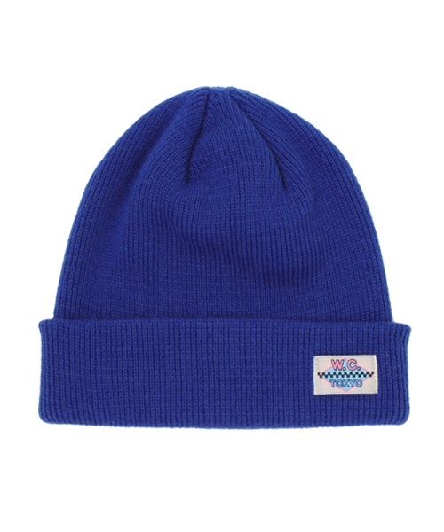 WC(ダブル シー)の「wc/アクリルニットCAP(ニットキャップ/ビーニー・レディース・ホワイト/ブラック/ライトグレー/ブルー/ネイビー/レッド/ワイン/ダークグレー・FREE)」の6枚目の写真