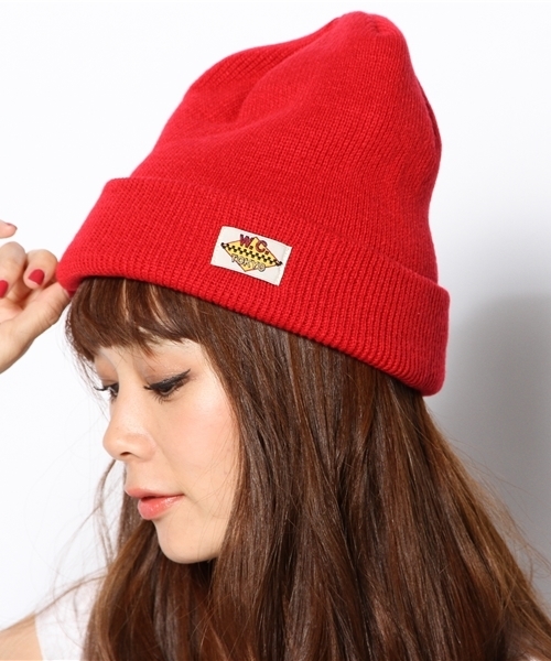 WC(ダブル シー)の「wc/アクリルニットCAP(ニットキャップ/ビーニー・レディース・ホワイト/ブラック/ライトグレー/ブルー/ネイビー/レッド/ワイン/ダークグレー・FREE)」の13枚目の写真