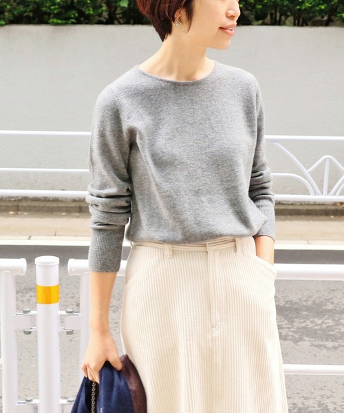セール】カシミヤ クルーネックプルオーバー◇（ニット/セーター