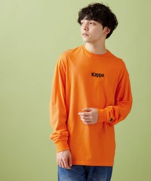 Kappa | ▽WEB限定 Kappa/カッパ 別注ロゴ刺繍 L/S オーバーサイズカットソー(Tシャツ/カットソー)