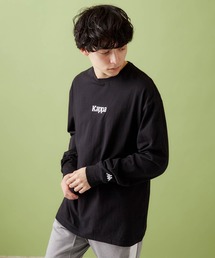 Kappa | ▽WEB限定 Kappa/カッパ 別注ロゴ刺繍 L/S オーバーサイズカットソー(Tシャツ/カットソー)