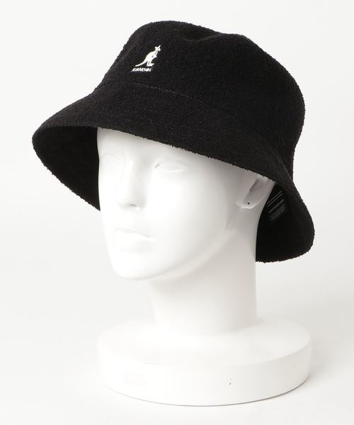 KANGOL（カンゴール）の「KANGOL バミューダバケットハット（ハット・レディース・ホワイト/ブラック・M/L）」の5枚目の写真