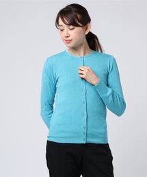 コットンメランジニット カーディガン