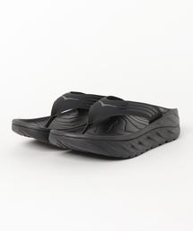 HOKA | HOKA ONEONE ORA RECOVERY FLIP (Black/Dark Gull Gray)(サンダル)