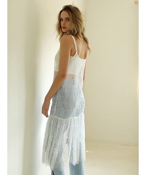 AMAIL（アマイル）の「Elegance lace dress（ワンピース・レディース・ホワイト/ブラック・FREE）」の15枚目の写真