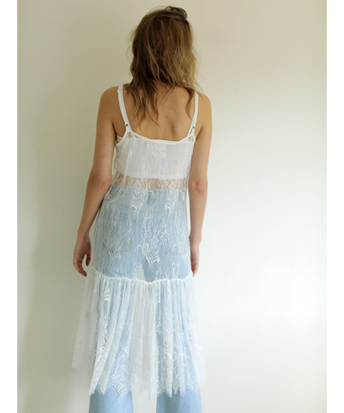 AMAIL（アマイル）の「Elegance lace dress（ワンピース・レディース・ホワイト/ブラック・FREE）」の16枚目の写真