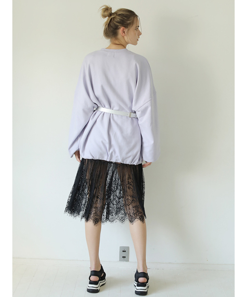 AMAIL（アマイル）の「Elegance lace dress（ワンピース・レディース・ホワイト/ブラック・FREE）」の19枚目の写真