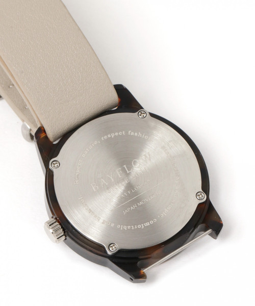 BAYFLOW(ベイフロー)の「マーブルウォッチ(アナログ腕時計・レディース・ライトグレー/ブラック/グレー/シルバーグレー・FREE)」の13枚目の写真