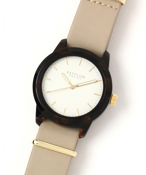 BAYFLOW(ベイフロー)の「マーブルウォッチ(アナログ腕時計・レディース・ライトグレー/ブラック/グレー/シルバーグレー・FREE)」の20枚目の写真